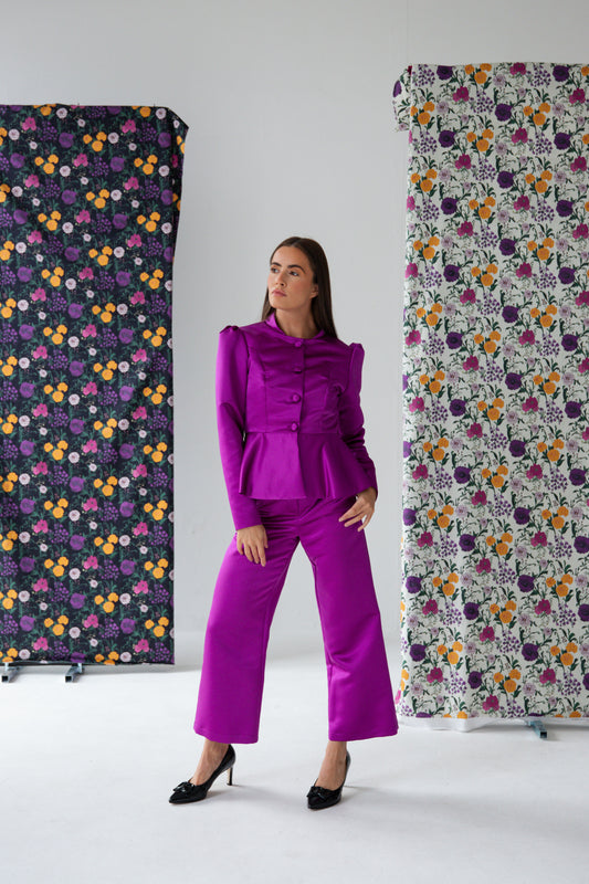 Purple Culottes