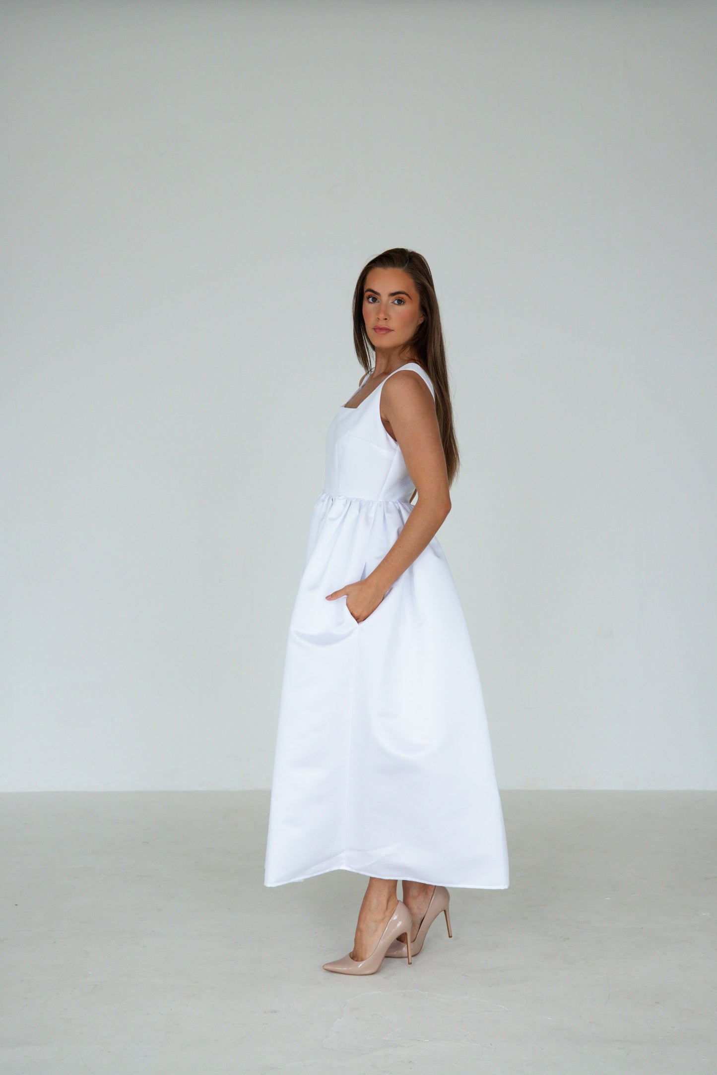White Tulip Dress