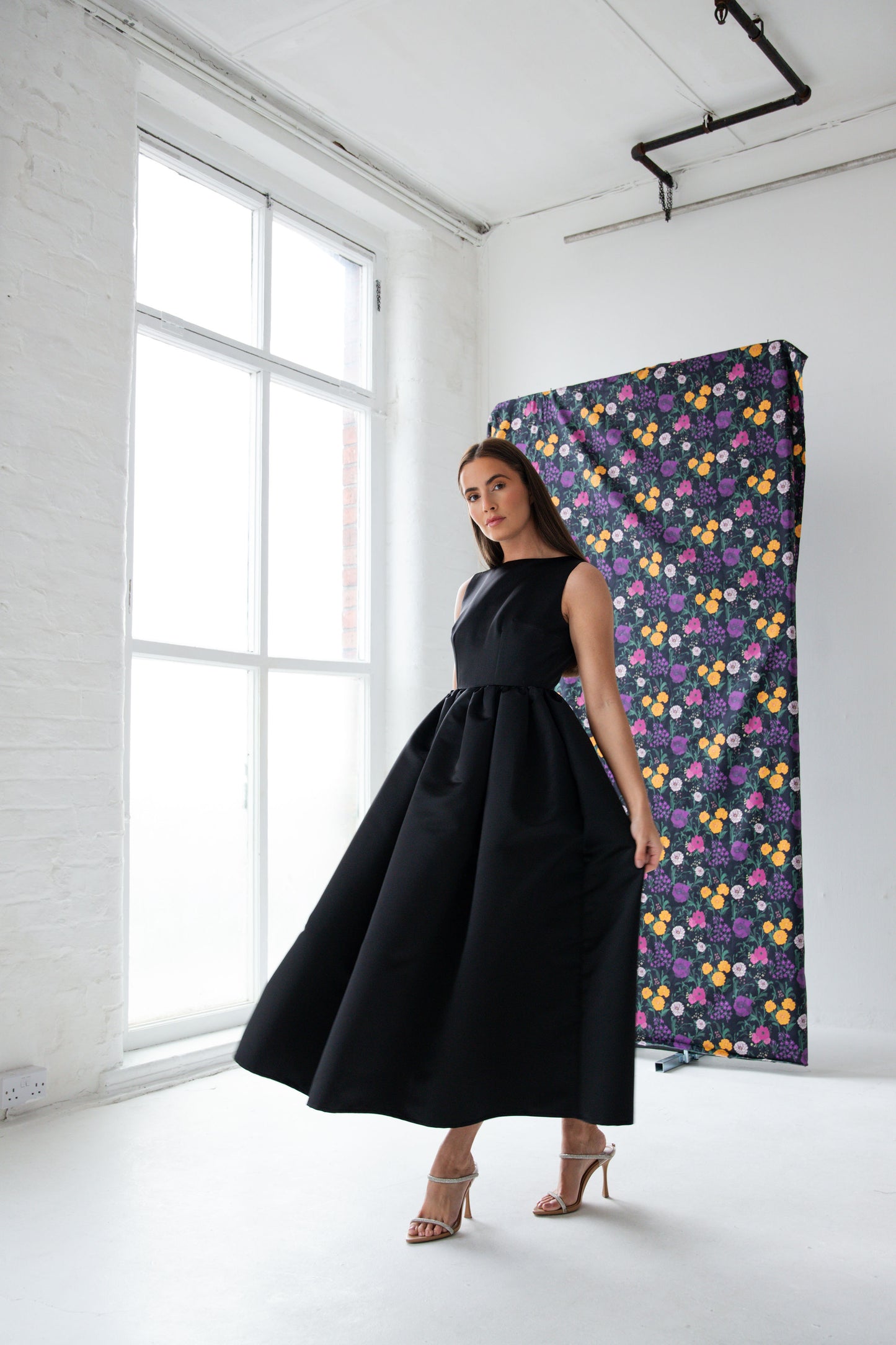 Foxglove Dress in Black 🐰