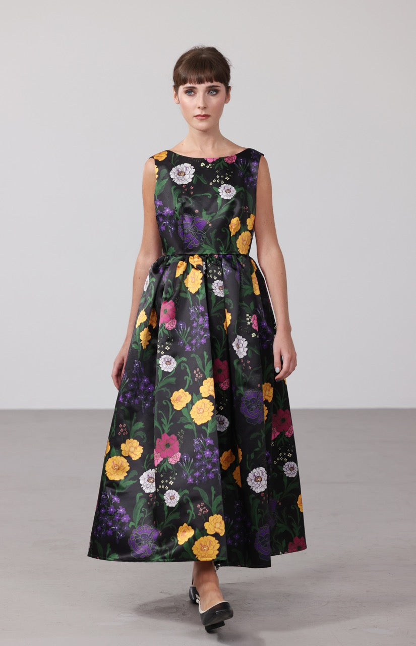 Foxglove Dress in Floral