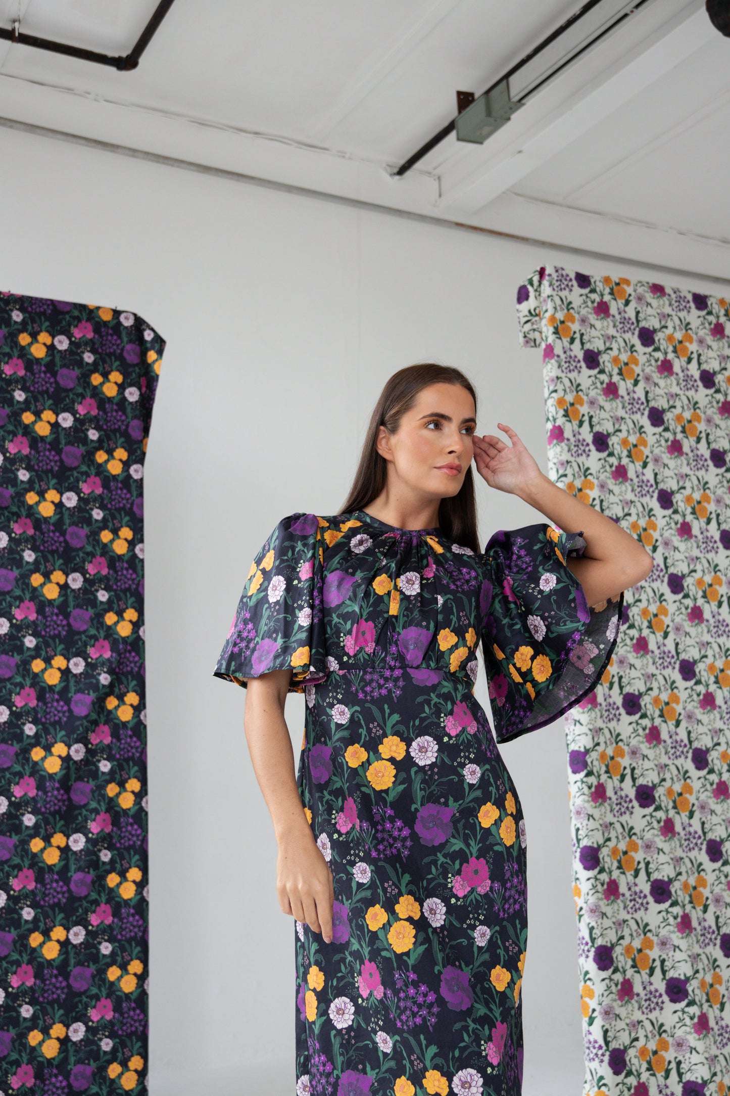 Secret Garden Midi Dress