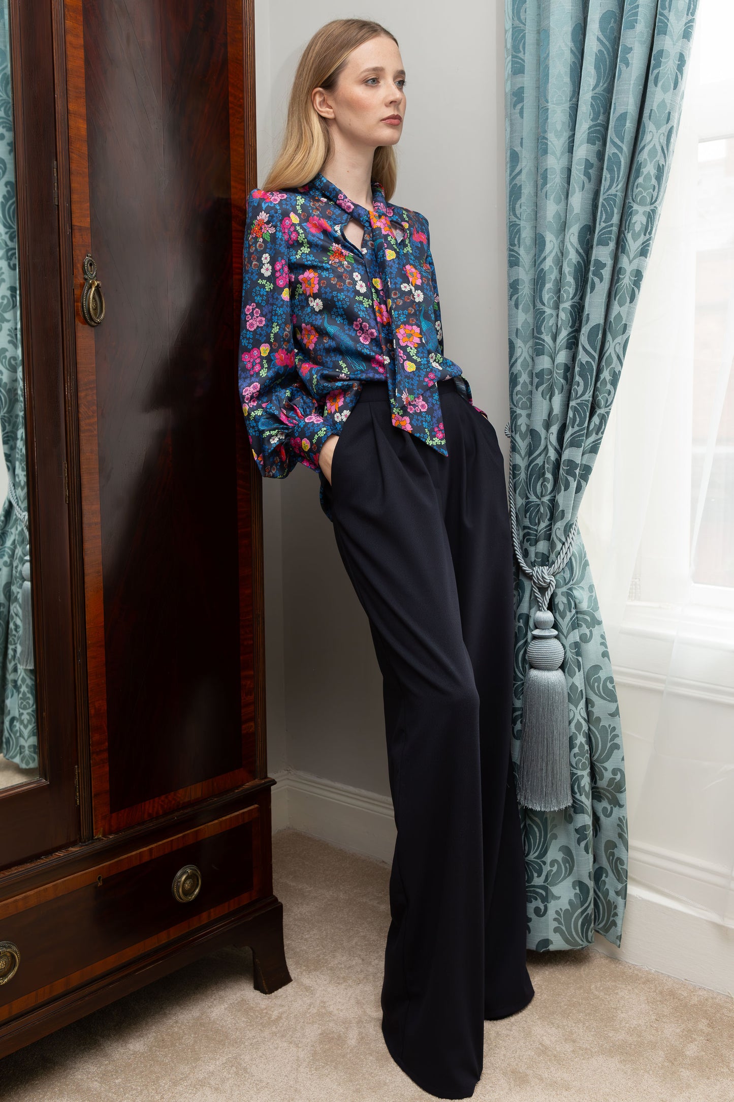 Peacock Blouse