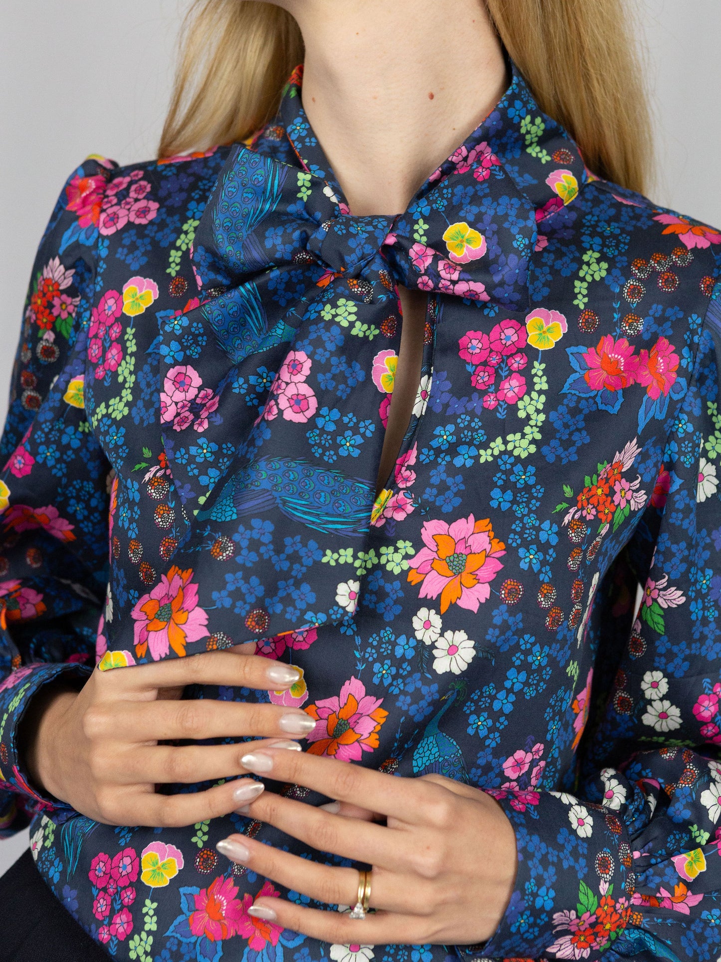 Peacock Blouse