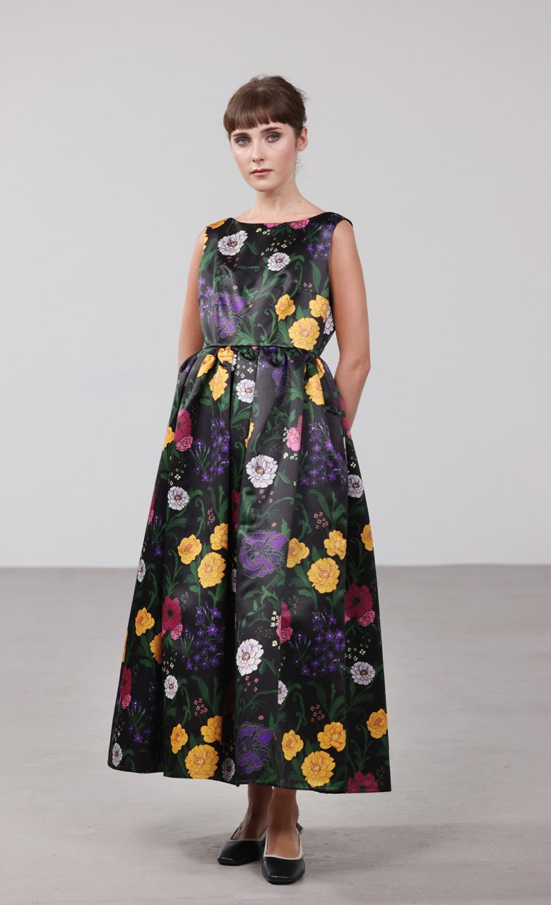 Foxglove Dress in Floral