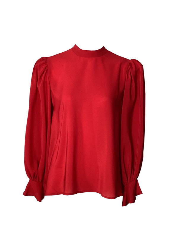 Ann Blouse in Red
