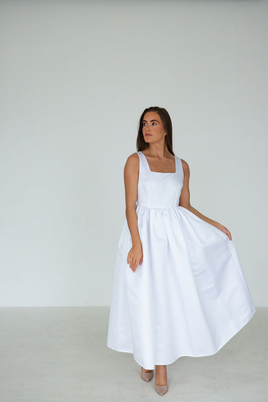 White Tulip Dress