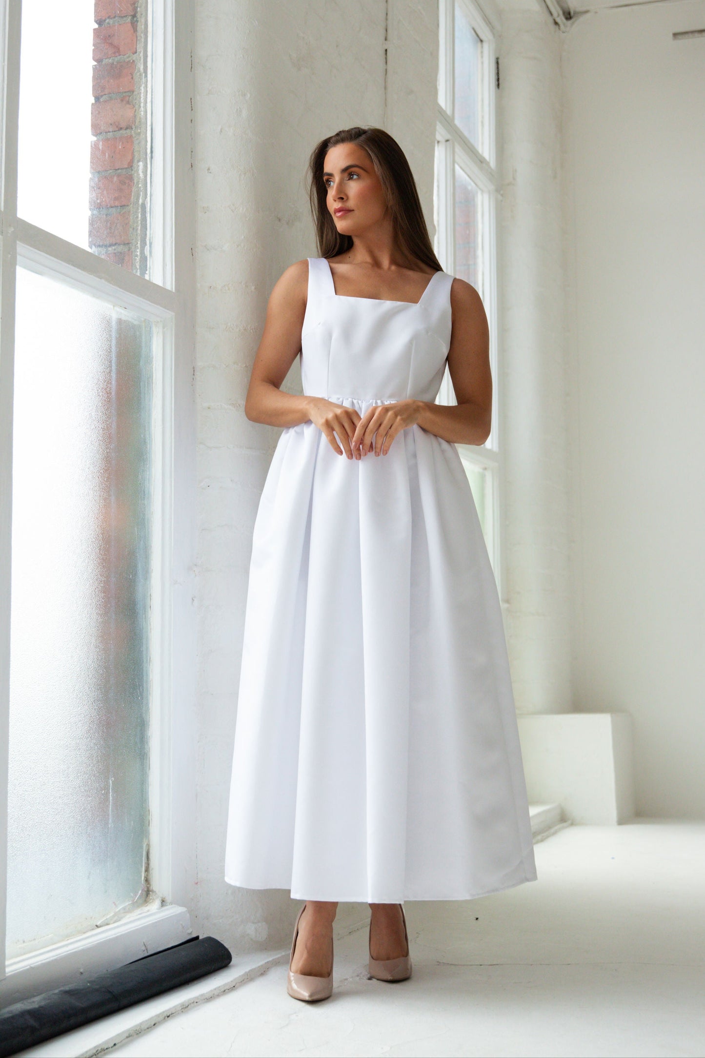 White Tulip Dress