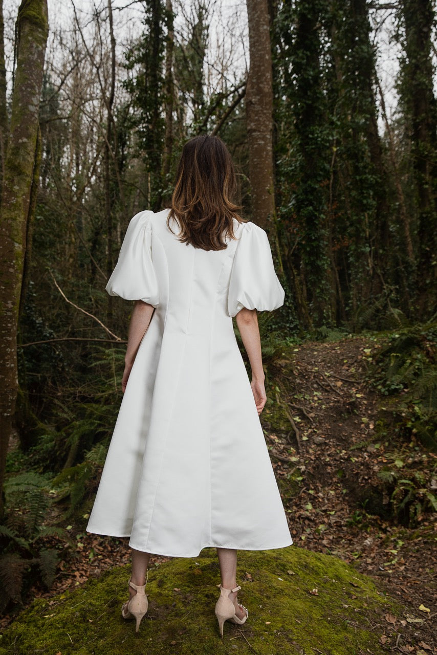 Snowdrop Satin Dress