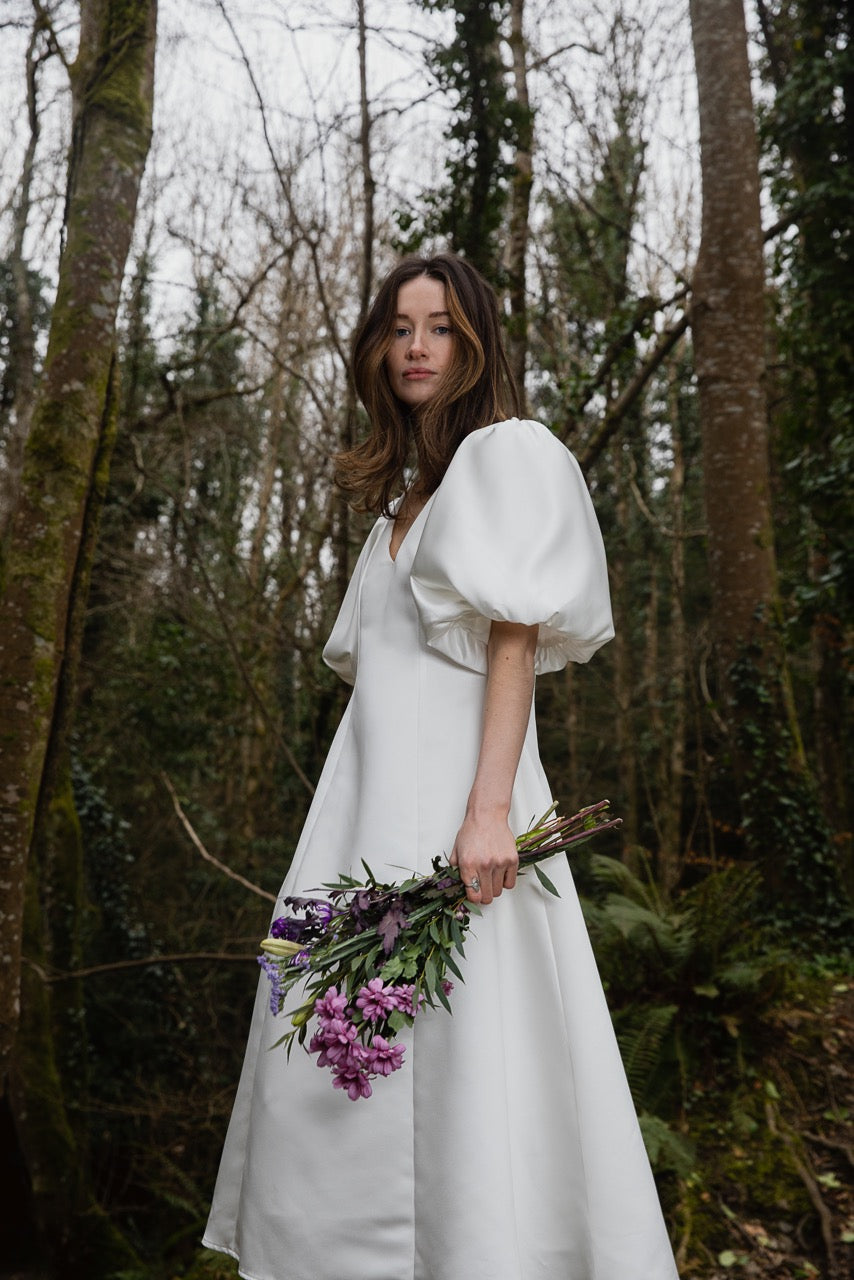 Snowdrop Satin Dress