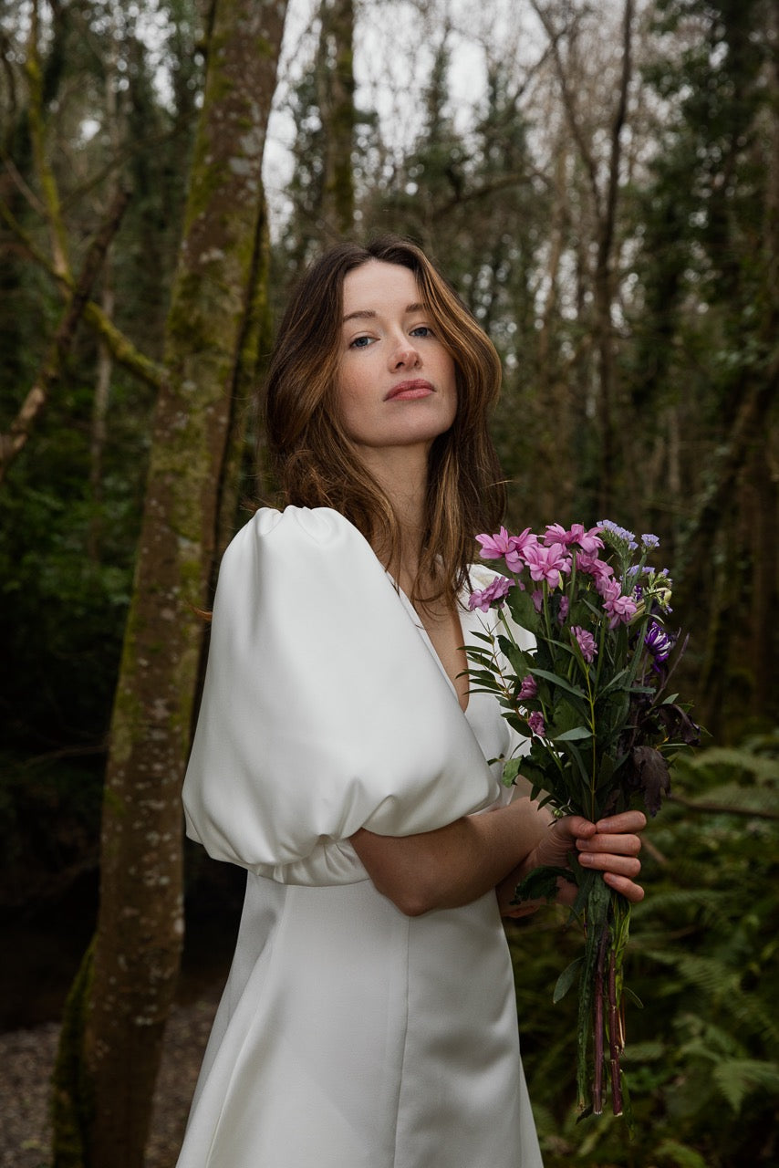 Snowdrop Satin Dress