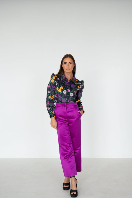 Purple Culottes