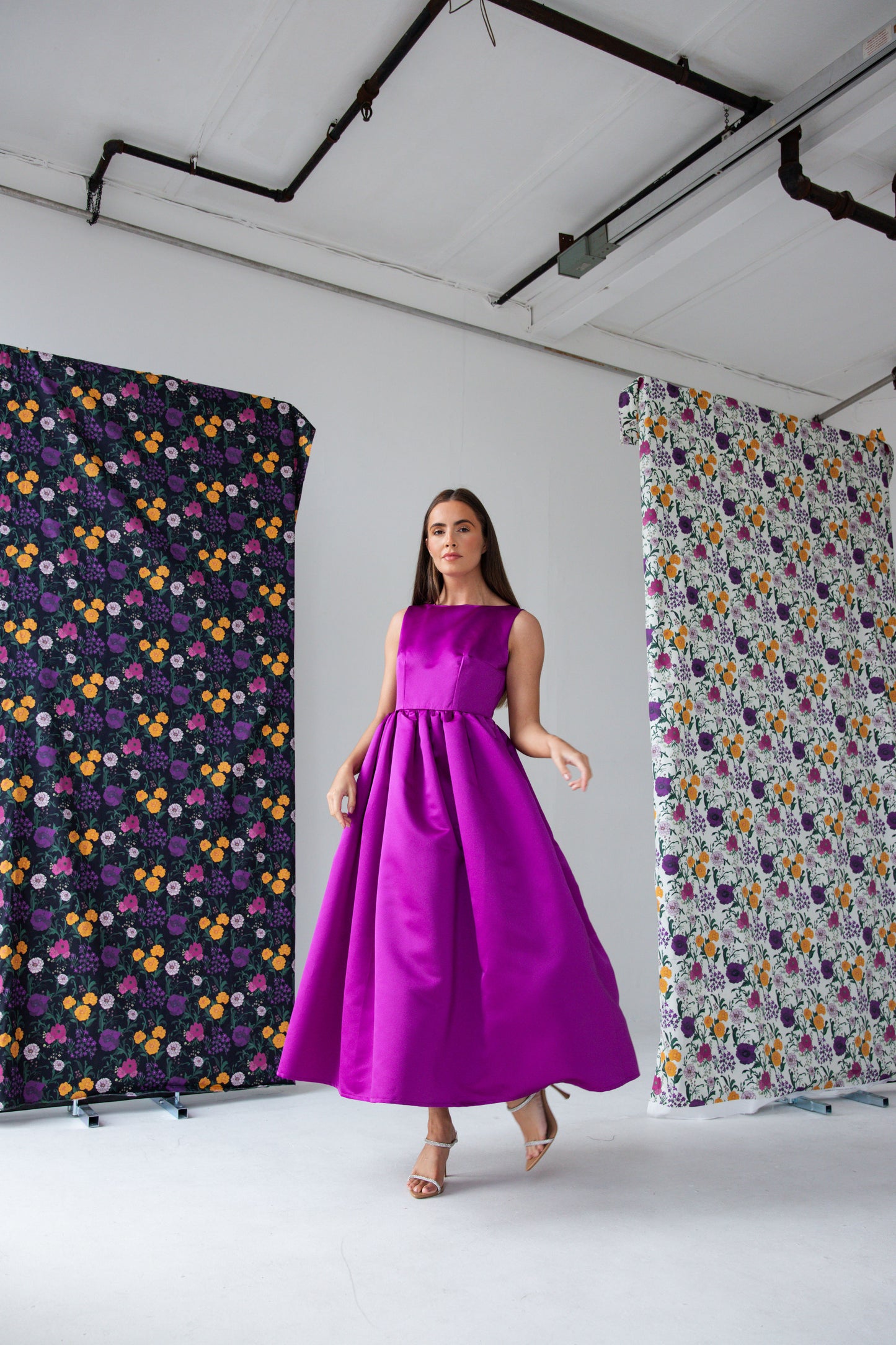 Foxglove Dress in Purple