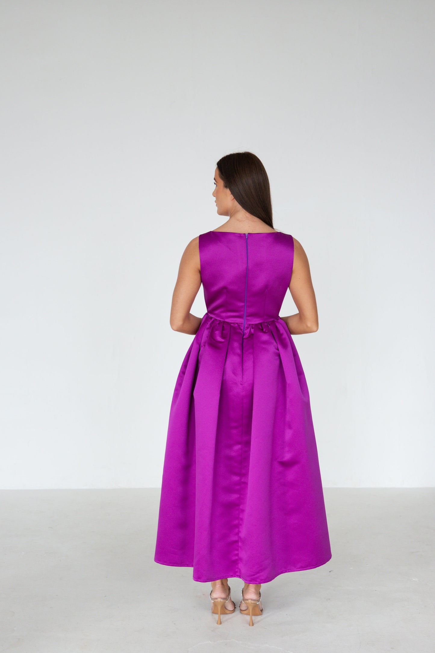 Foxglove Dress in Purple