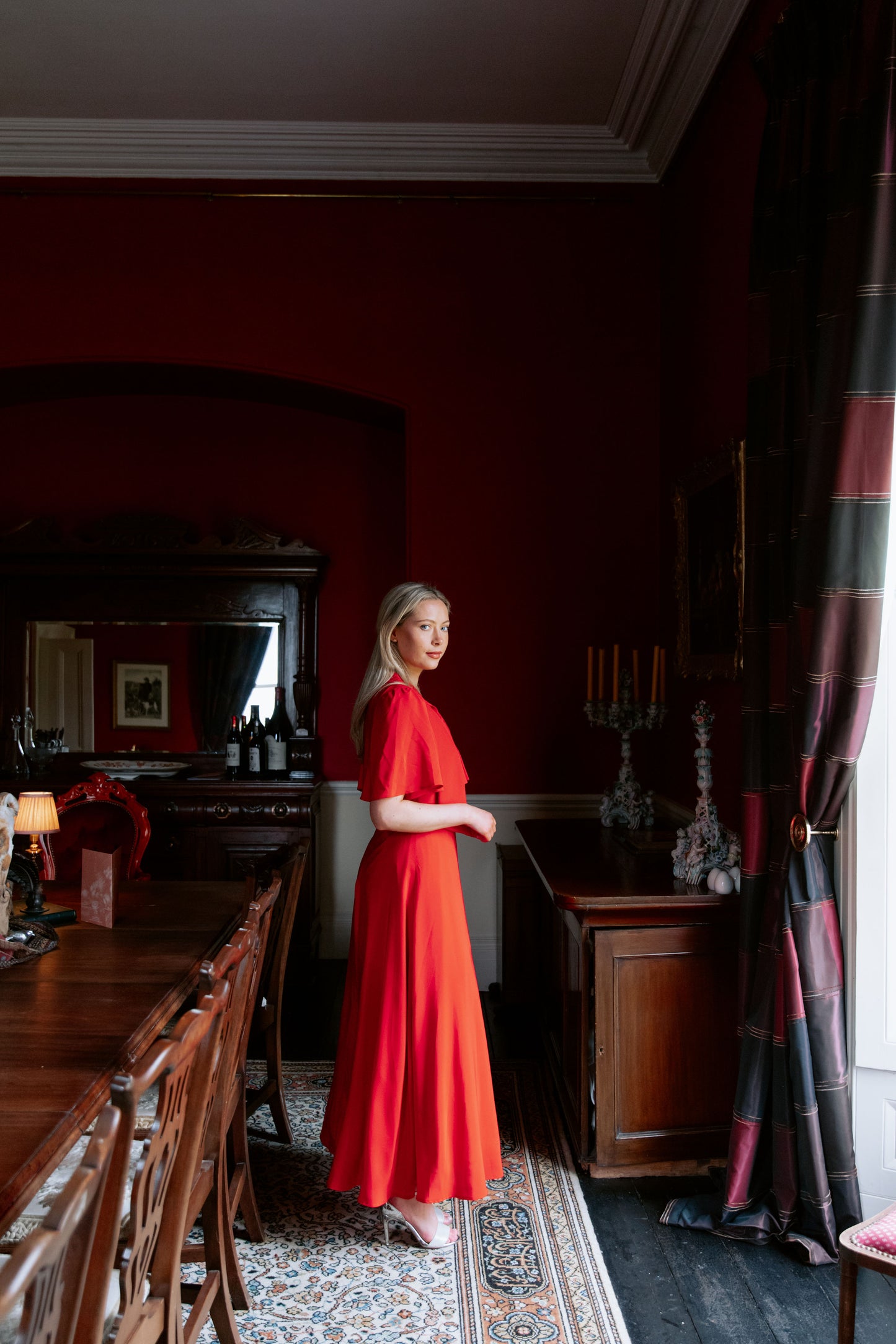 Ann Dress in Red