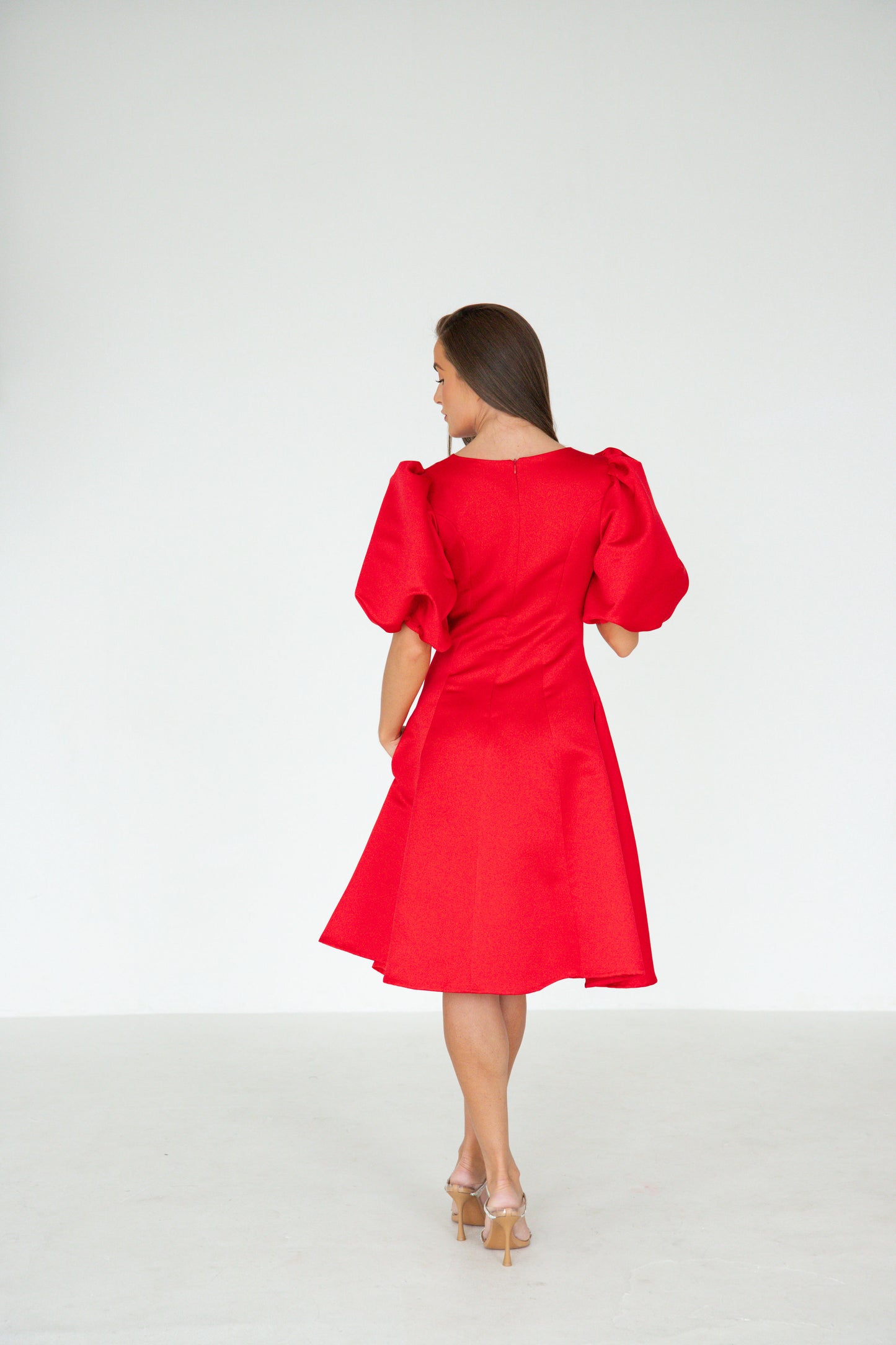 Amalfi Dress in RED