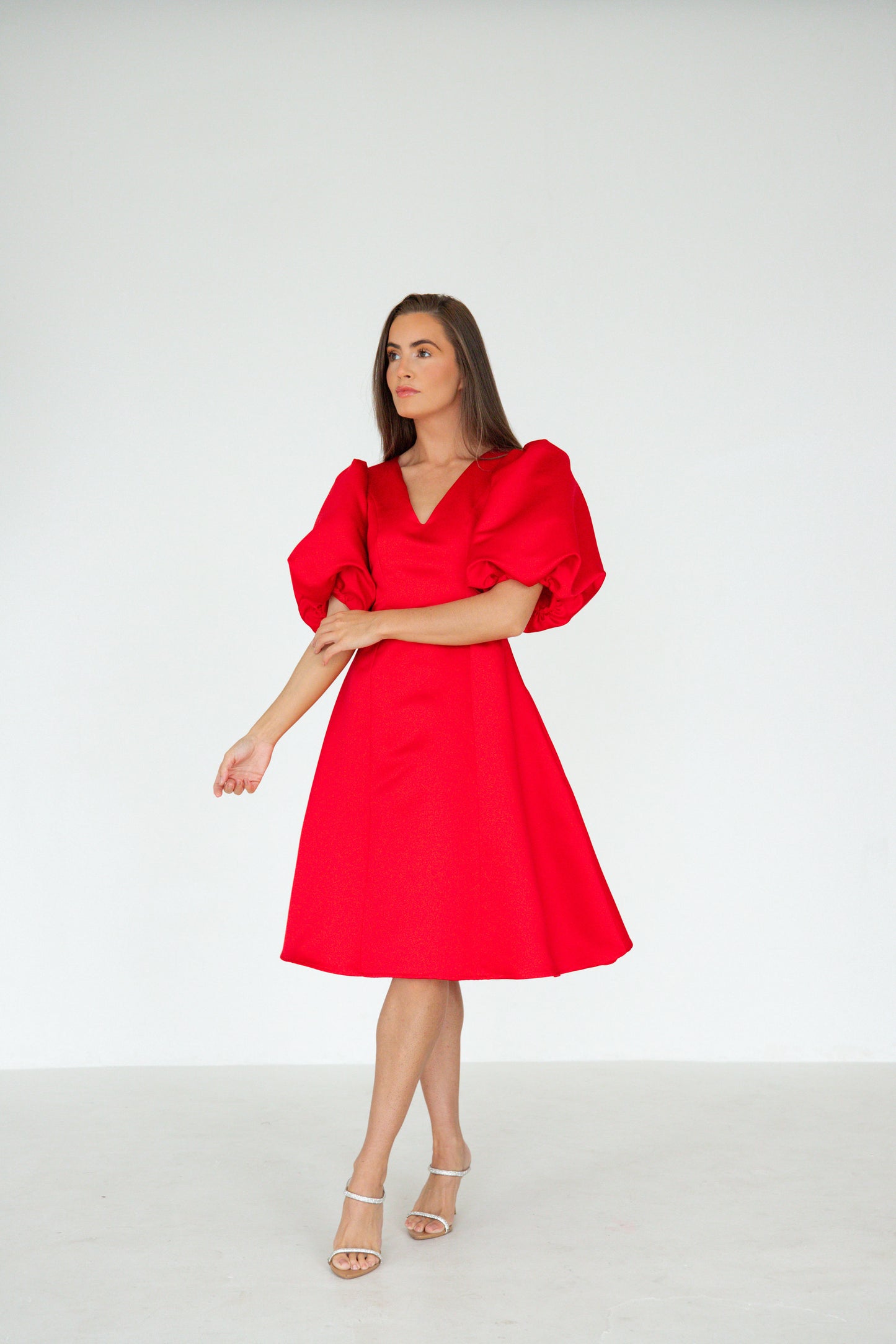 Amalfi Dress in RED