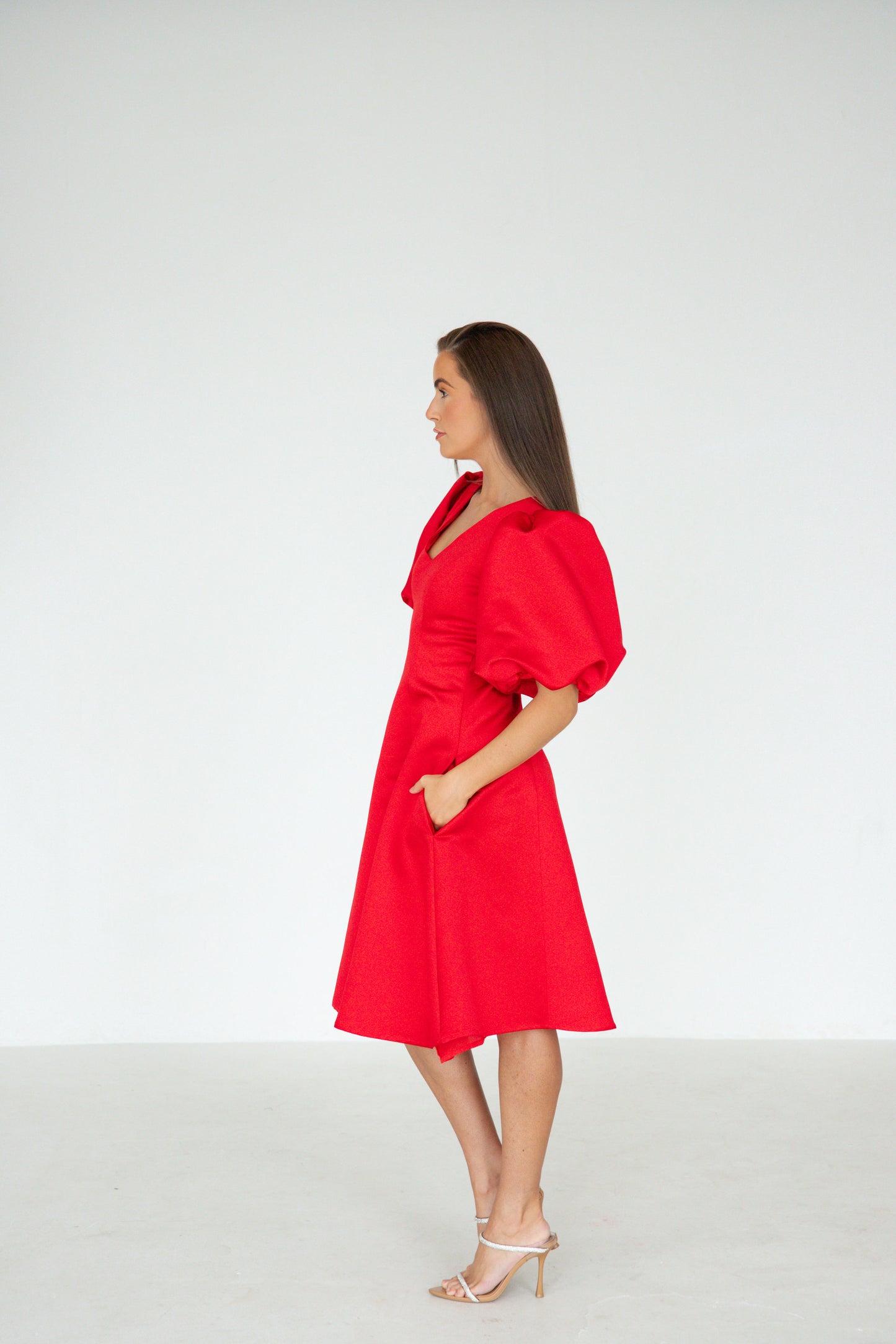 Amalfi Dress in RED