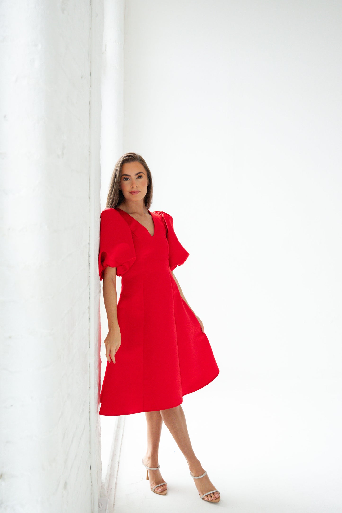 Amalfi Dress in RED
