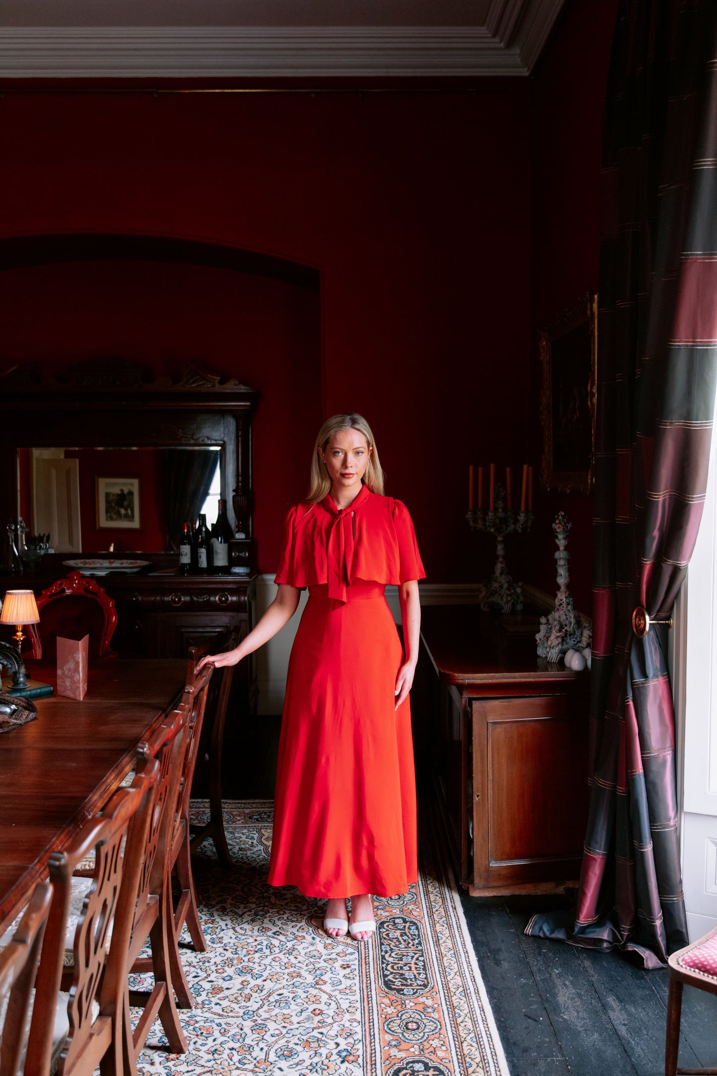 Ann Dress in Red