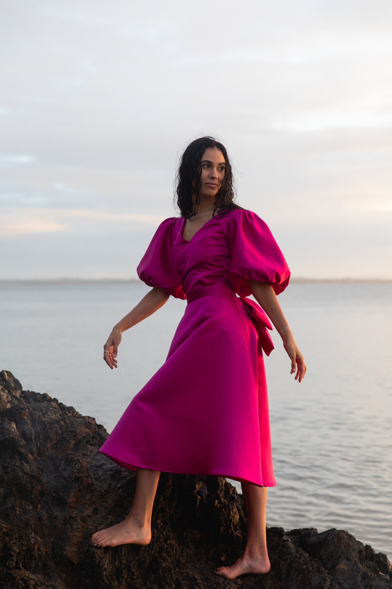 Aurora Satin Skirt