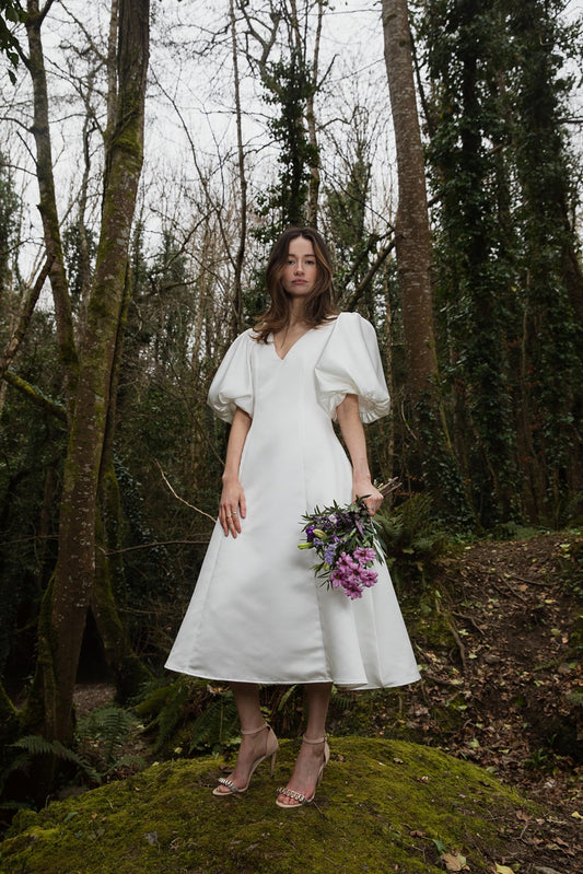 Snowdrop Satin Dress